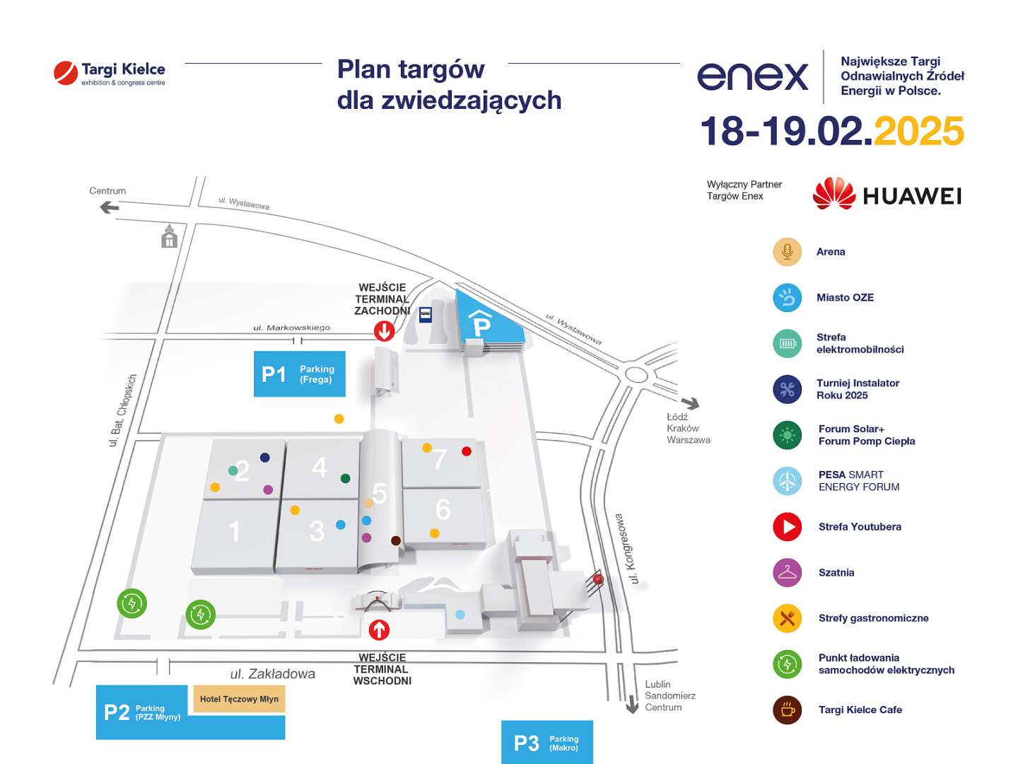 Plan Targów Enex 2025 w Kielcach