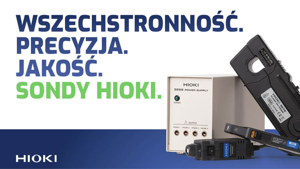 Cęgi Hioki - Precyzyjne sondy prądowe do pomiaru prądów od µA do kA