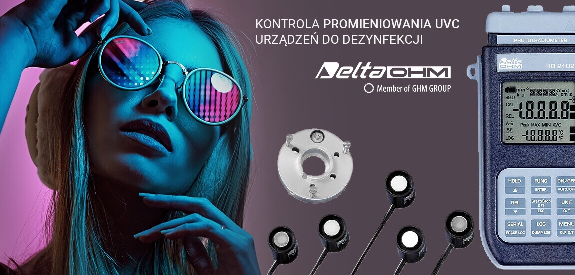 Zestaw do pomiaru natężenia promieniowania UVC