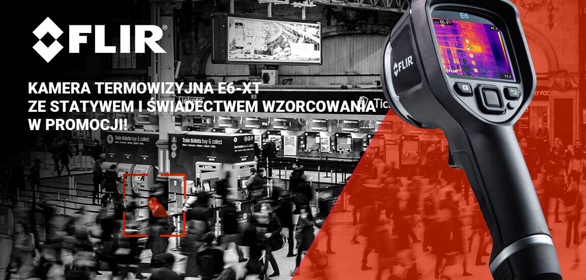 [ZAKOŃCZONE] Kamera do badania temperatury ciała ze statywem oraz świadectwem wzorcowania!