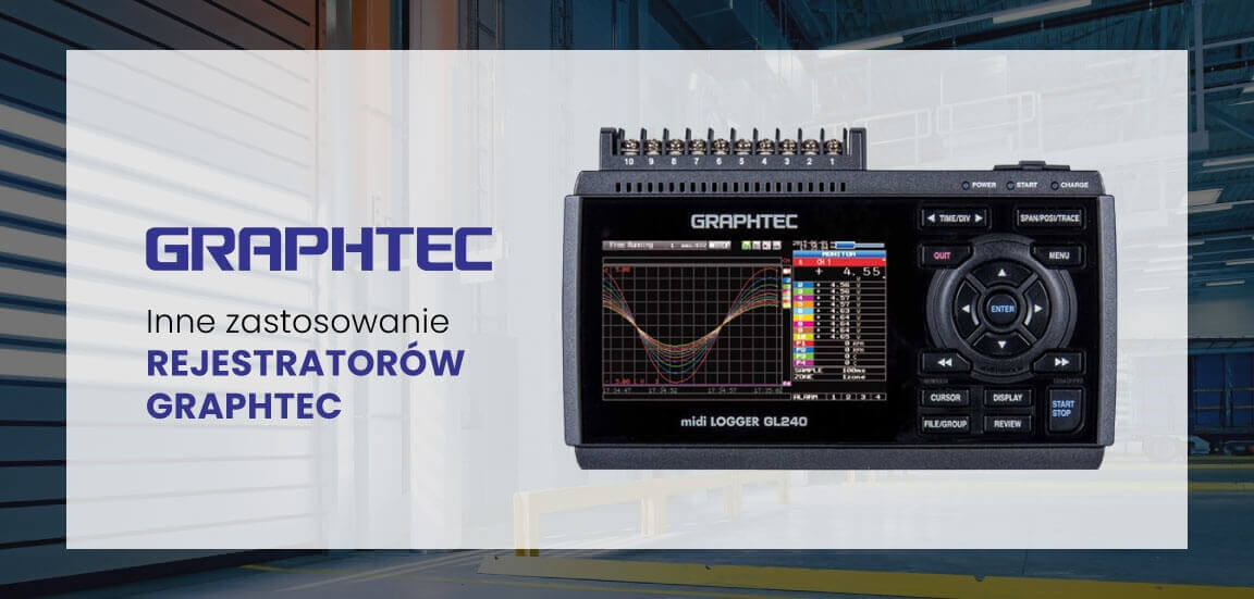 Inne zastosowanie rejestratorów Graphtec