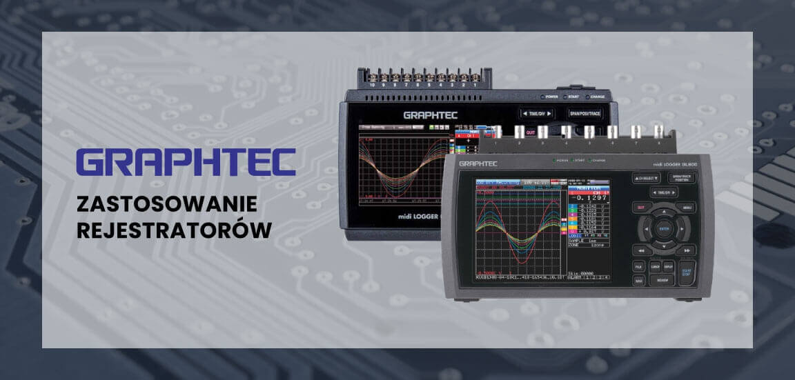 Zastosowanie rejestratorów Graphtec