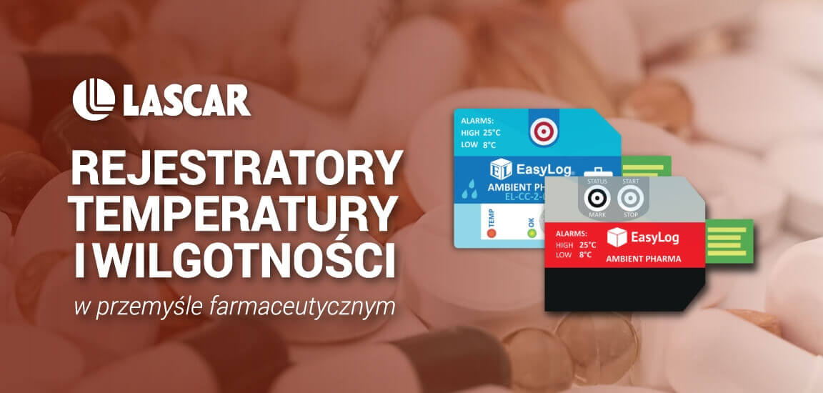 Rejestratory Lascar w branży farmaceutycznej i aptekarskiej
