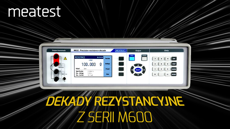 Promocyjne ceny programowalnych dekad Meatest z serii M600!