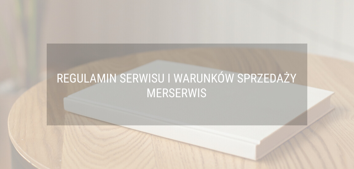 Regulamin serwisu i warunków sprzedaży Merserwis