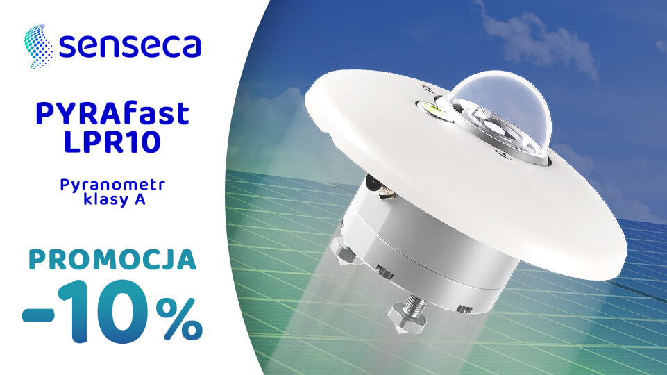 [ZAKOŃCZONE] Promocja na Pyranometr Pyrafast LPR10 – tylko do końca czerwca!