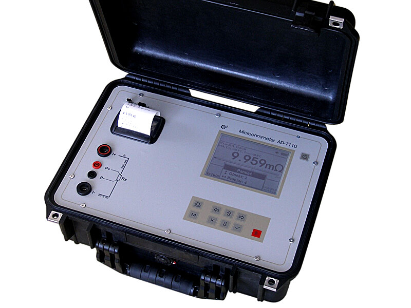 Adex AD-7110 Mikroomomierz 10nΩ 100A