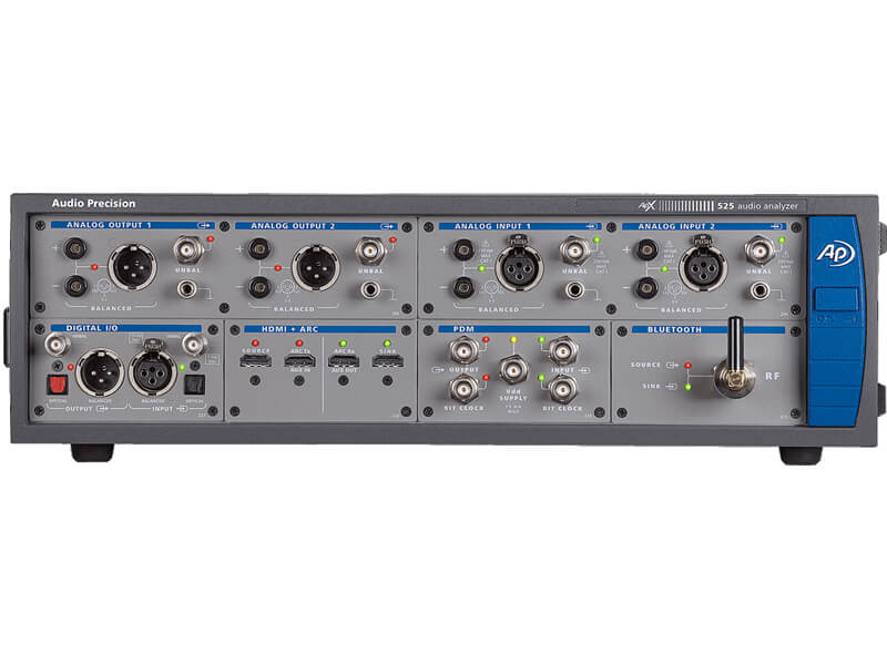Audio Precision APx52x 2 i 4 kanałowe Analizatory Audio