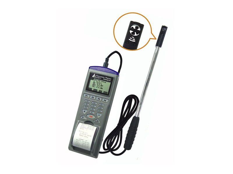 AZ Instruments AZ98792 Termoanemometr z drukarką