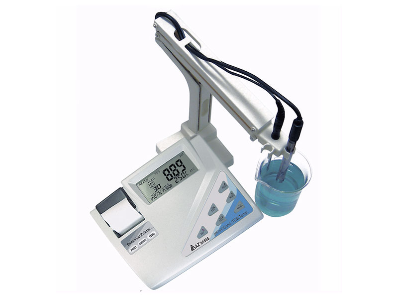 AZ Instruments AZ86555 Analizator parametrów wody z drukarką