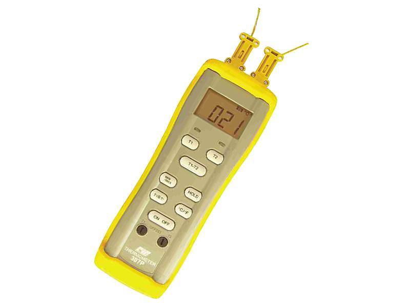 CIE 307P Termometr dwukanałowy