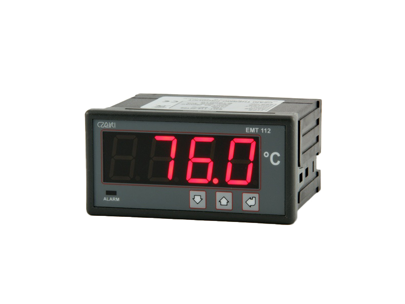 Czaki EMT-112 Tablicowy miernik temperatury z wyjściem alarmowym