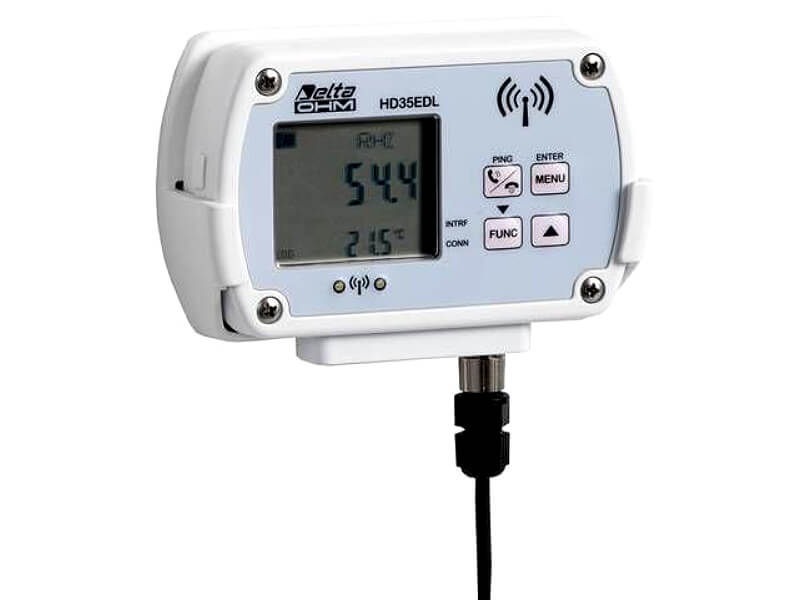 Senseca HD35ED-1TC Bezprzewodowy rejestrator temperatury, z w. na 1 sondę Pt100/Pt1000