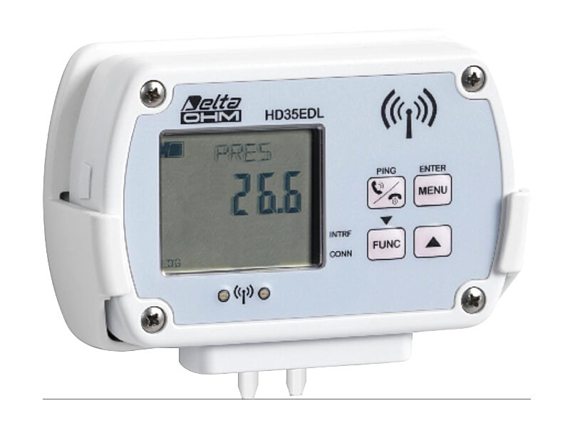 Senseca HD35ED(L)4 Bezprzewodowy rejestrator ciśnienia różnicowego