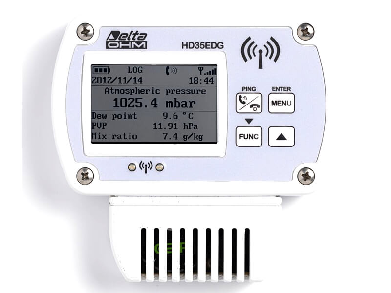 Senseca HD35ED(G)1NB Bezprzewodowy rejestrator temperatury, wilgotności i CO2