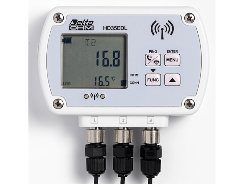 Senseca HD35EDN-3TC Bezprzewodowy rejestrator temp. z wejściem na 3 sondy