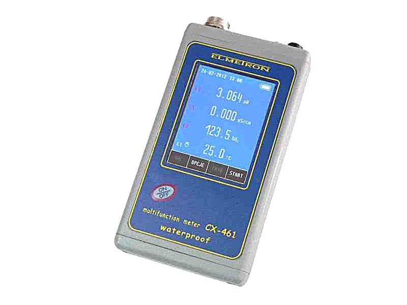 Elmetron CX-461 Wodoszczelny pH-metr / Konduktometr / Tlenomierz