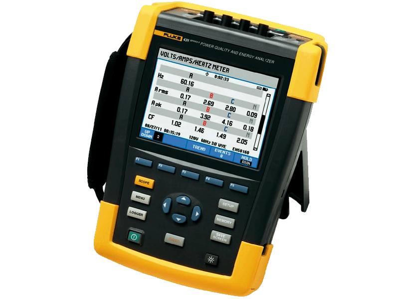Fluke 434 Series II Analizator jakości zasilania klasy S