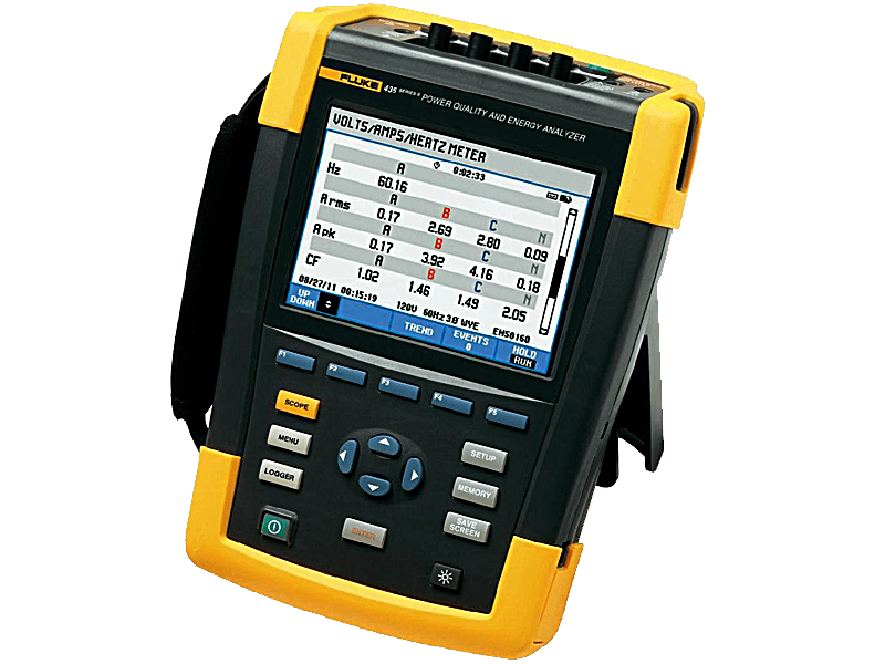 Fluke 435 Series II Analizator jakości zasilania klasy A