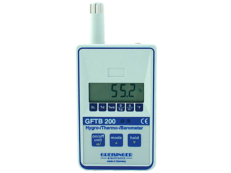 GHM-Messtechnik GFTB 200 Termohigrometr z barometrem