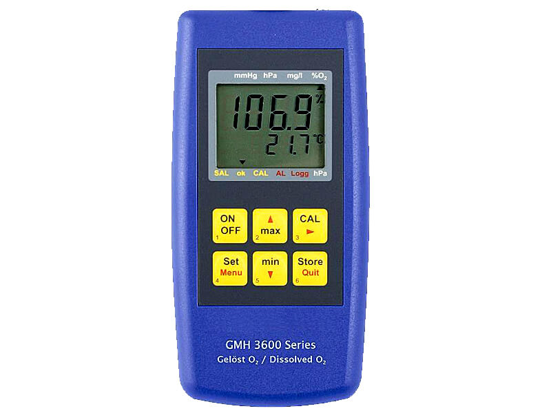 GHM-Messtechnik GMH 3611 Tlenomierz z elektrodą tlenową
