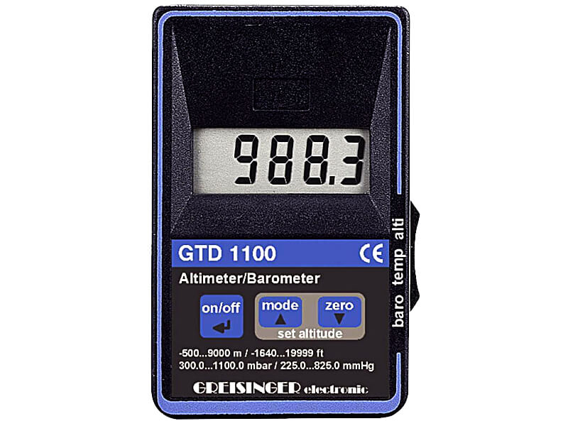 GHM-Messtechnik GTD 1100 Miernik ciśnienia atmosferycznego / Wysokościomierz