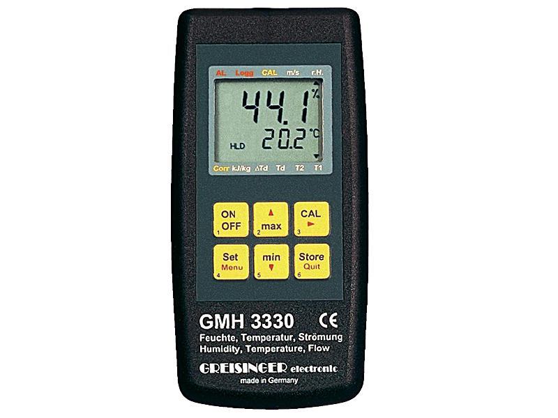 GHM GMH 3330 Termohigrometr z pomiarem przepływu