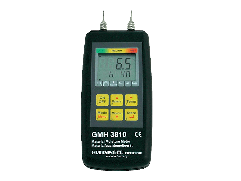 GHM-Messtechnik GMH 3810 Rezystancyjny miernik wilgotności materiałów