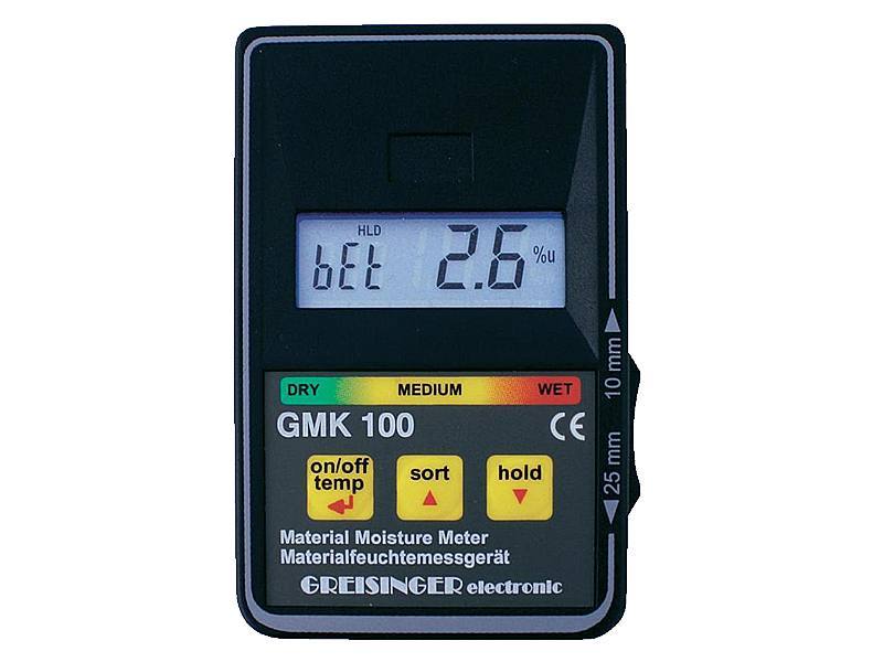 GHM-Messtechnik GMK 100 Pojemnościowy miernik wilgotności materiałów