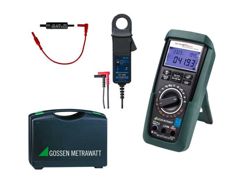 Gossen Metrawatt METRAHIT ENERGY DC-Power Set Multimetr + cęgi do pomiaru mocy
