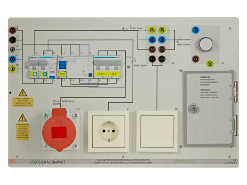 Gossen Metrawatt PROFiSIM 2 Płyta instalacyjna