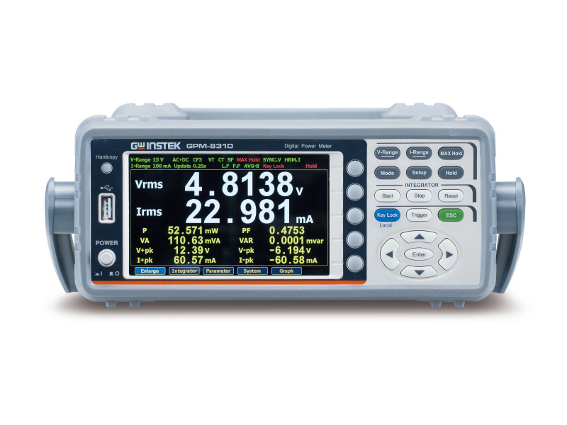 GW Instek GPM-8310 Miernik mocy jednofazowy do precyzyjnych pomiarów AC i DC