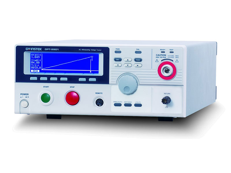 Seria GW Instek GPT-9900A Tester bezpieczeństwa elektrycznego do 500VA