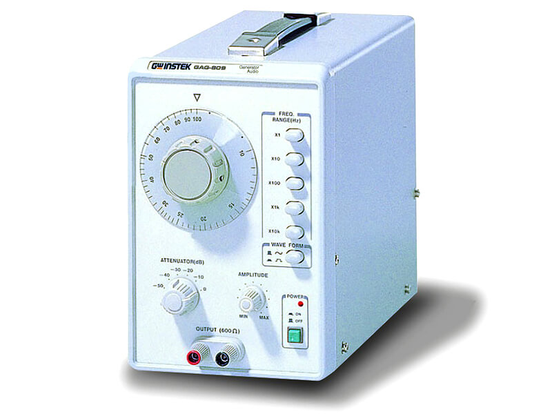 GW Instek GAG-810 Generator audio 1MHz z 0,02% poziomem zniekształceń fali sinusoidalnej