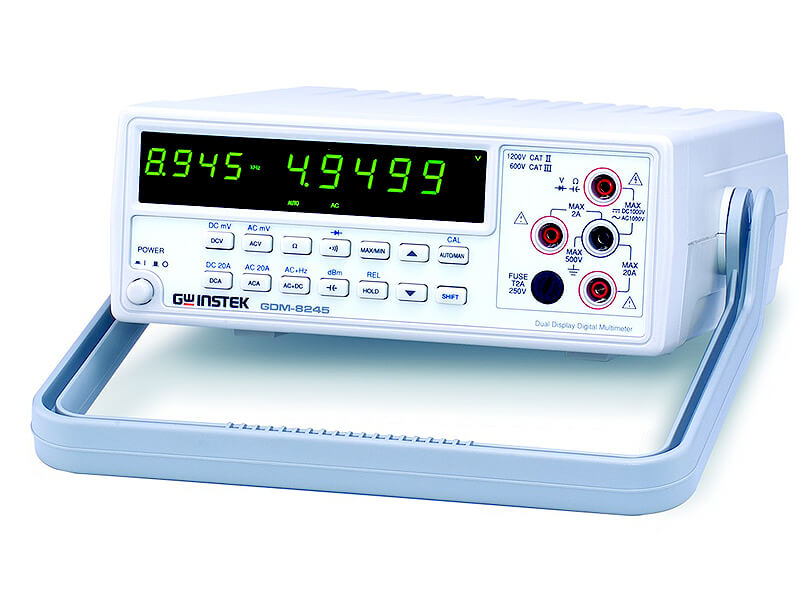 GW Instek GDM-8245 Multimetr cyfrowy 50000 zliczeń z dwoma jednoczesnymi pomiarami