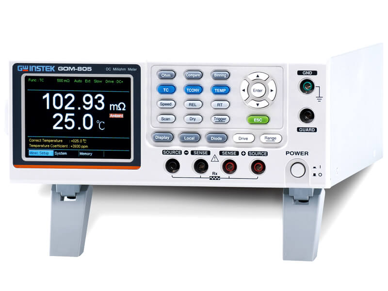 GW Instek GOM-804 Mikroomomierz
