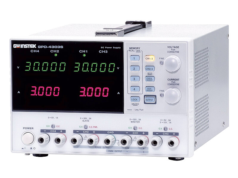 GW Instek GPD-2303S Zasilacz 2 ch. / 0...30V / 0...3A