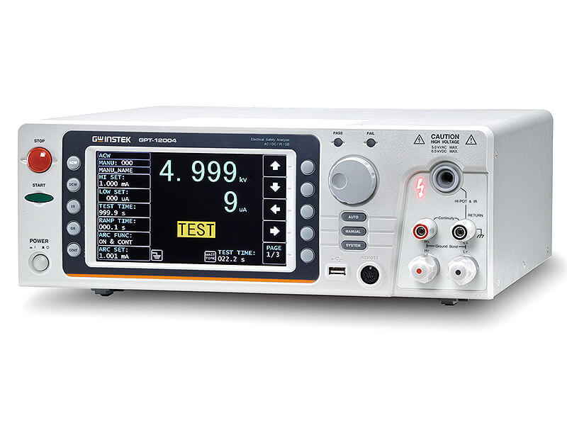 GW Instek GPT-12000 Analizator bezpieczeństwa AC