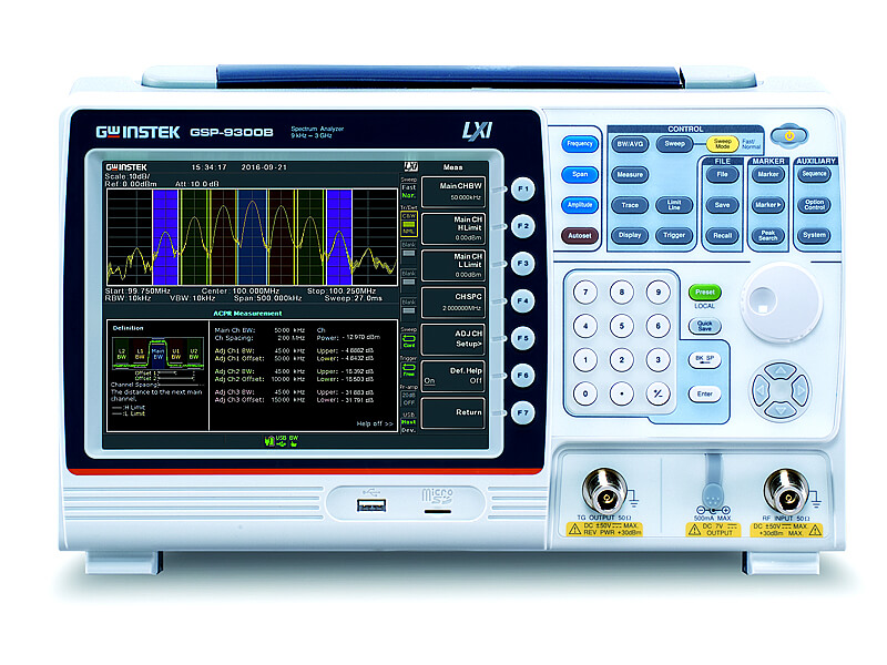 GW Instek GSP-9300B Analizator widma 9kHz~3GHz