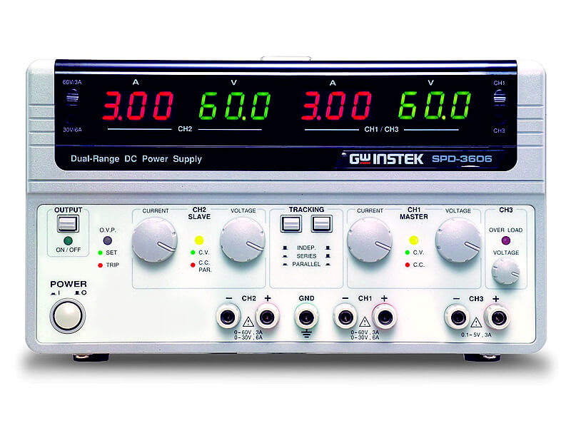 GW Instek SPD-3606 Wielokanałowy zasilacz laboratoryjny DC 375 W