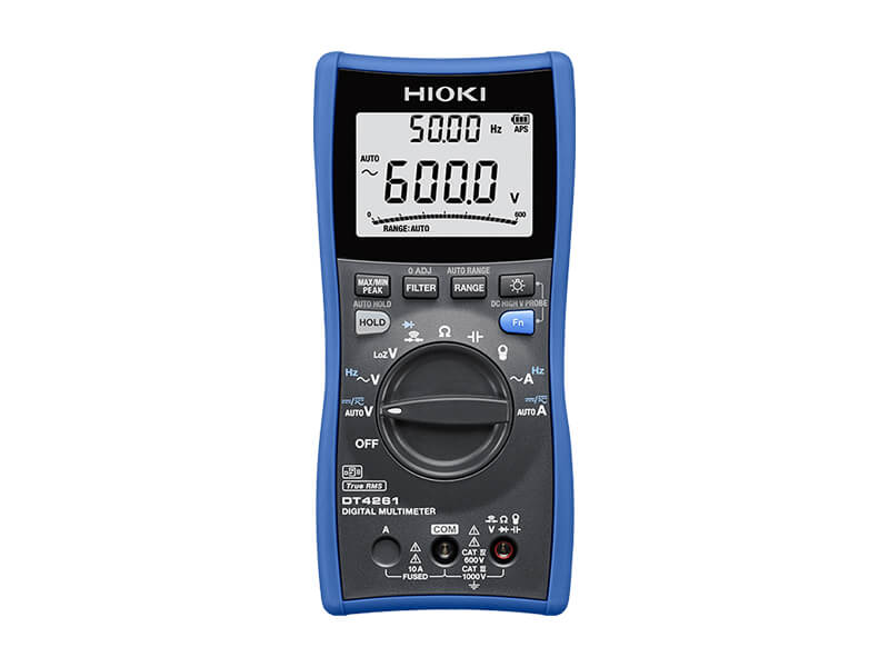 Hioki DT4261 Multimetr cyfrowy 10A TRMS