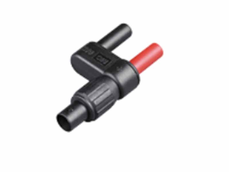 [Obrazek Hioki 9704 Adapter z wtyku BNC (żeński) na wtyk bananowy (męski)]