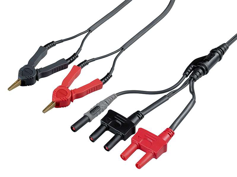 [Obrazek Hioki L2101 Przewód pomiarowy z zaciskami Kelvina do RM3544 i RM3545]