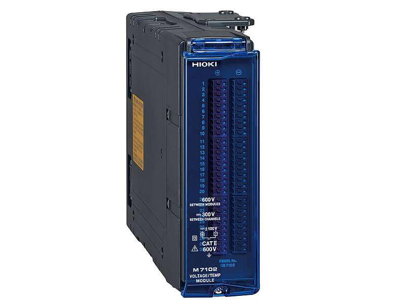 [Obrazek Hioki M7102 30-kanałowy moduł napięcia/temperatury dla rejestratorów danych serii LR810x]