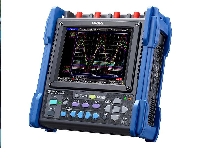 [Obrazek Hioki MR8880-20 Przenośny rejestrator danych, 4 kanały]