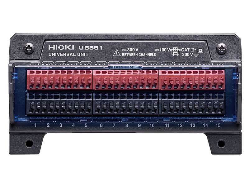 [Obrazek Hioki U8551 Moduł uniwersalny do LR8450, LR8450-01, 10 ms, 15 kanałów]