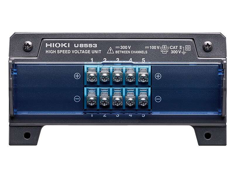 [Obrazek Hioki U8553 Moduł napięcia do LR8450, LR8450-01, 1 ms, 5 kanałów]