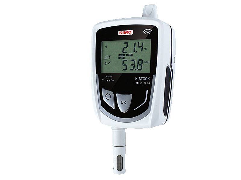 Sauermann-Kimo Klasa KH210 RF Rejestratory bezprzewodowe temp., wilgotn., światła, napięć, prądów