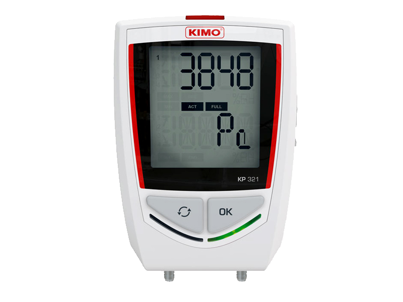 Sauermann-Kimo KP320 / KP321 Rejestrator różnicy ciśnień