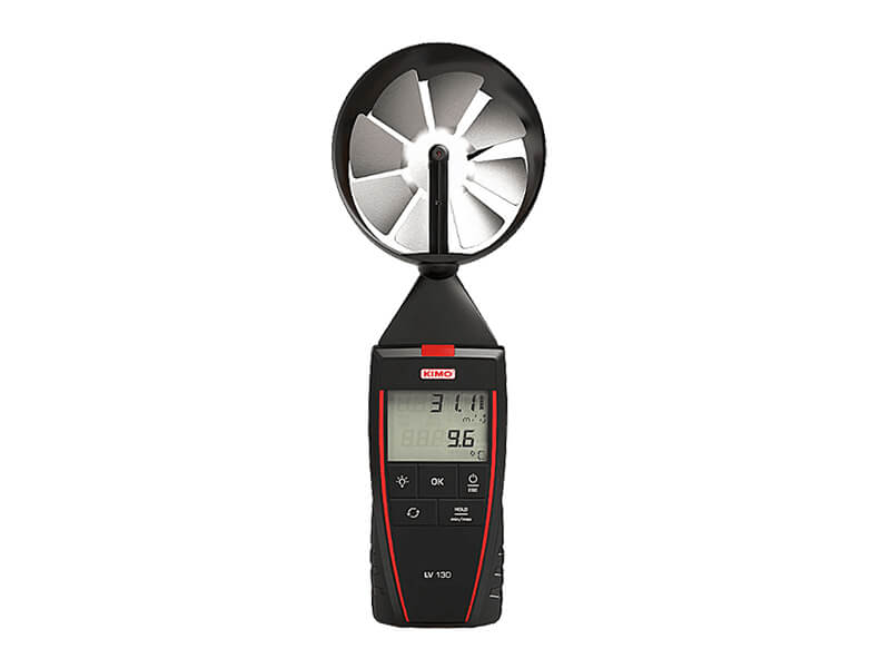 Kimo LV 130 S Termoanemometr wiatrakowy 100 mm